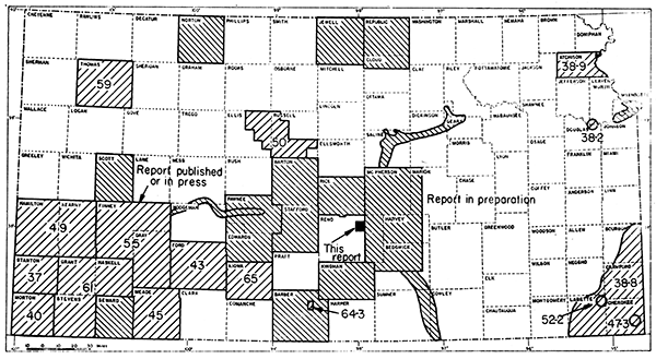 This project takes place in NE corner of Reno County in central Kansas.