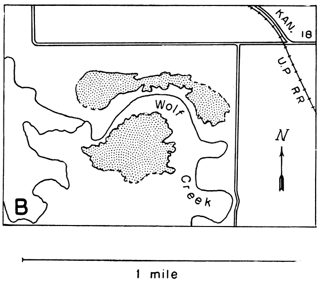 drawing of quarry area