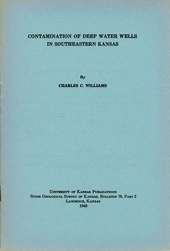 Cover of the book; blue paper; black text.