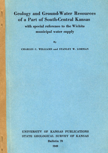 Cover of the book; blue paper with black text.