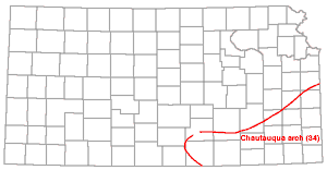 arch covers SE Kansas (Sumner to Wilson to Linn)