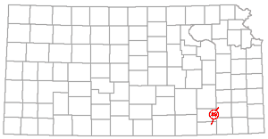 across eastern Elk, from SW to NE