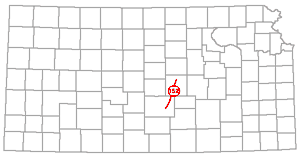 runs from southeast Reno to north-central McPherson counties