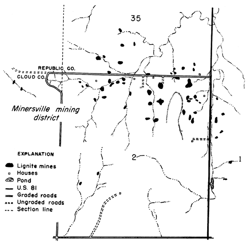 Map of the Minersville district.