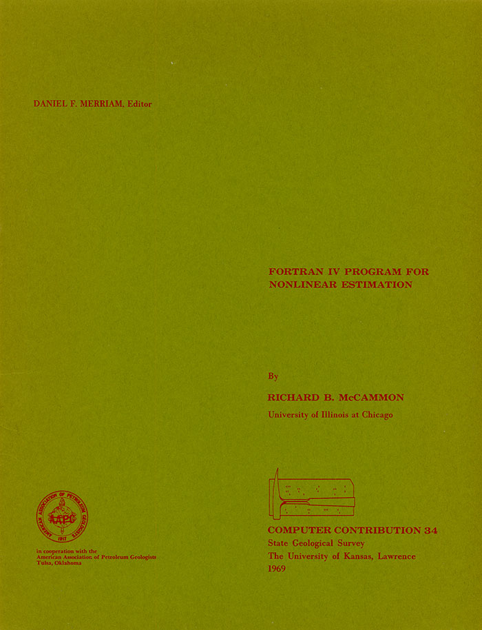 small image of the cover of the book; green paper with dark red text.