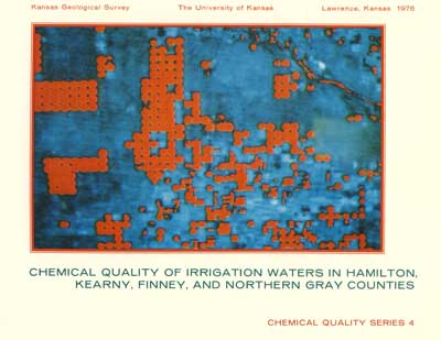 cover of report; cream paper; words in green and red with satellite image of fields with center-pivot irrigation showing.