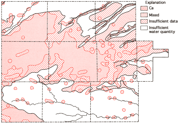 Groundwater classification by cation type.