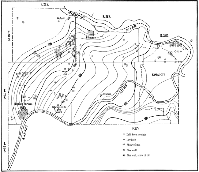 Reconnaissance Structural Map of Wyandotte County
