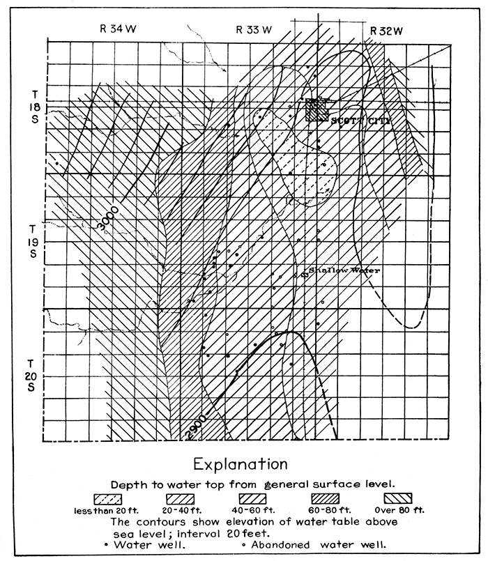 Map of Shallow Water Basin.