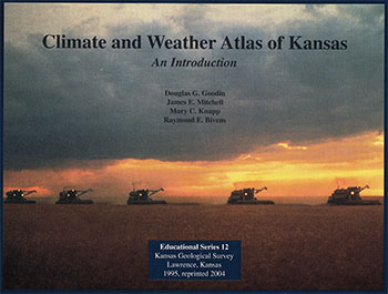 small image of the cover of the book; photo of Kansas sunset with combines silhouetted.