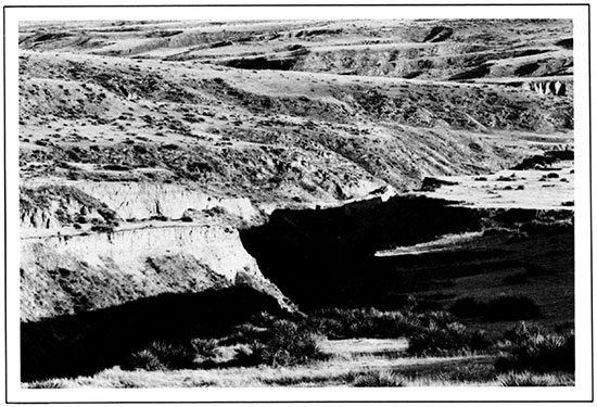 Loess Canyon in Cheyenne County.