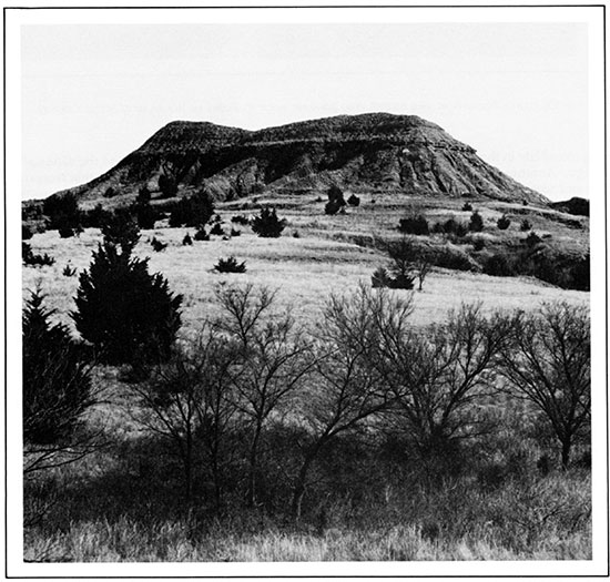 Permian Shale and Gypsum in Barber County.