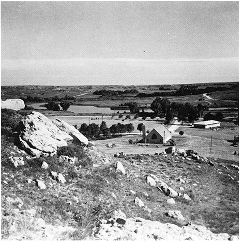 Ogallala mortarbeds, Scott County Lake.