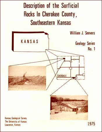 small image of the cover of the book; beige paper with brown text and photos; map of county and two mining pictures.