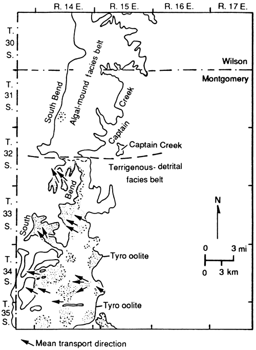 All arrows pointing west and northwest.