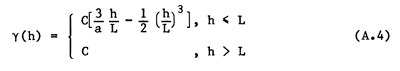 Equation A.4 showing the spherical model.