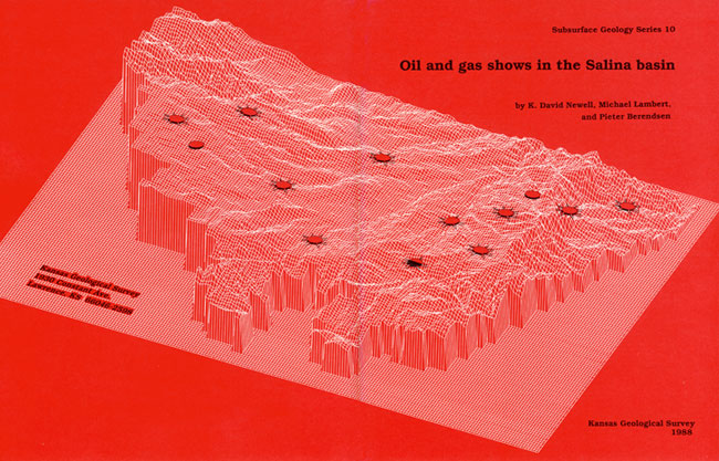 small image of the cover of the book; transect or fishnet plot of Salina basin area topography using Surface II program.