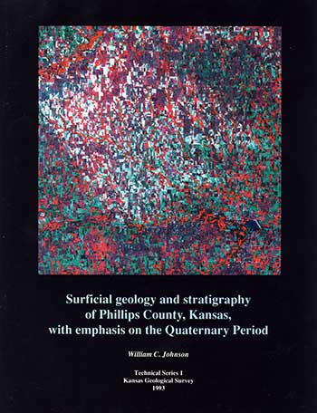 Cover of the book; black background with image from Landsat Thematic Mapper.