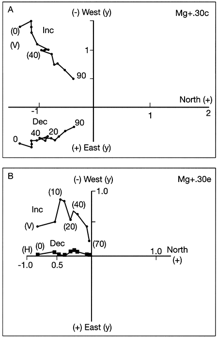 Vector intensity diagrams, proglacial silt, Atlanta Formation.