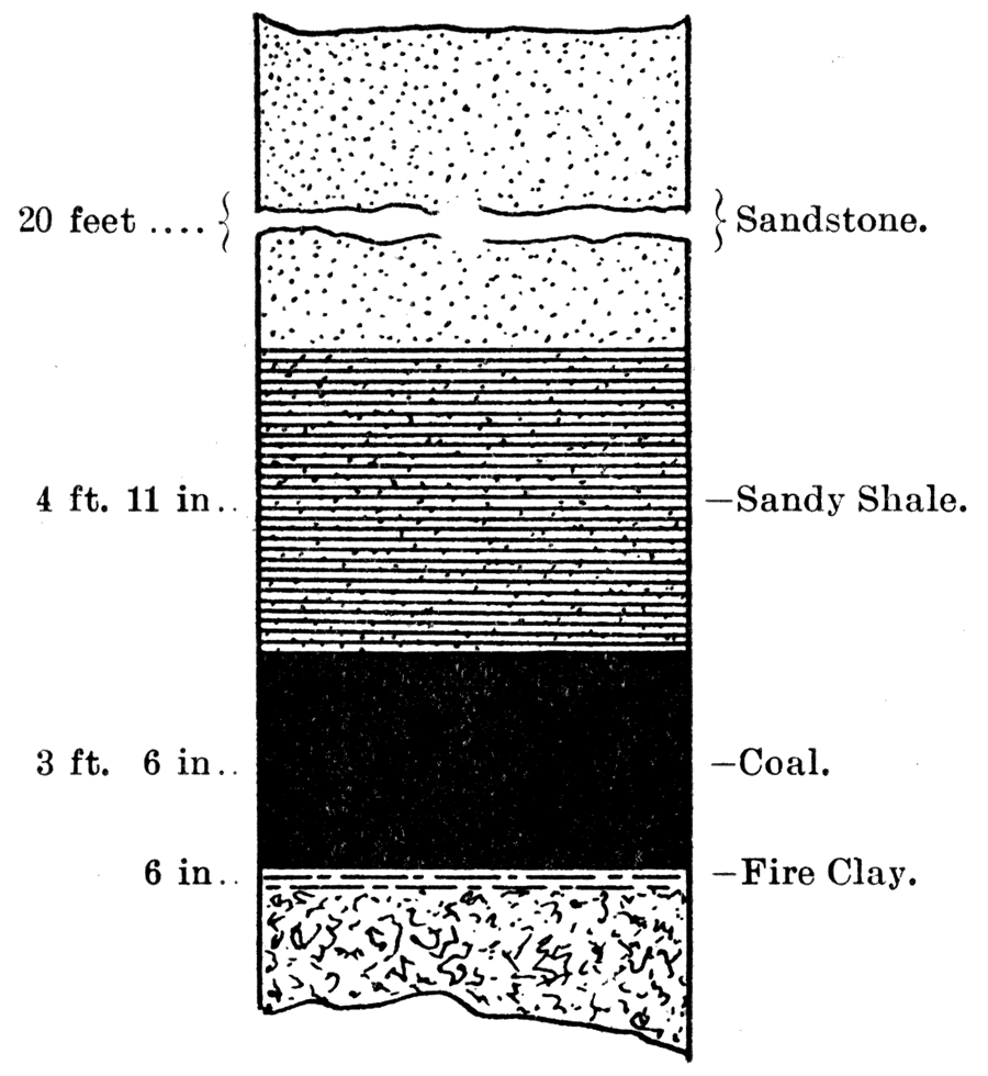 Section of Well at Scammon.