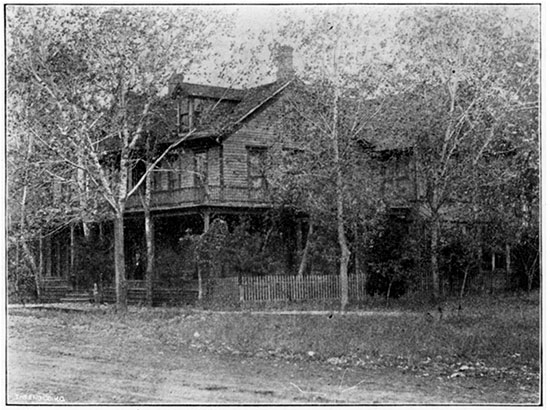 Black and white photo of Fourth Avenue Hotel, Eureka.