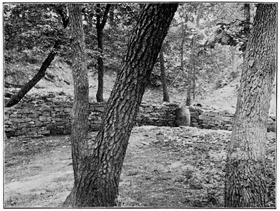 Black and white photo of Moodyville Springs.