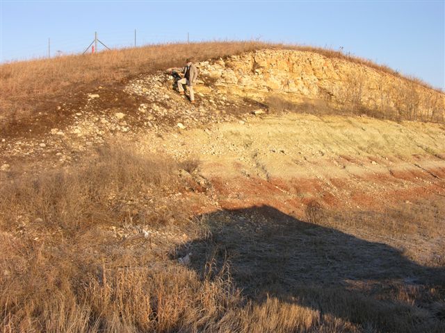 color photo of control point