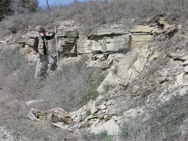 color photo of control point