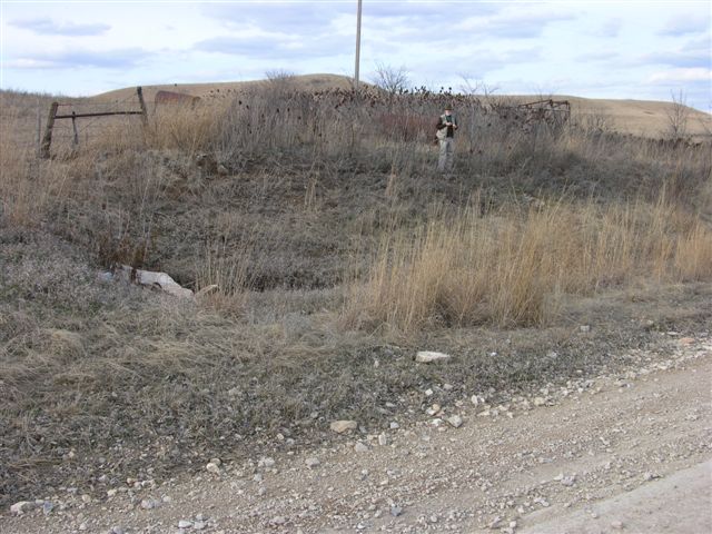 color photo of control point