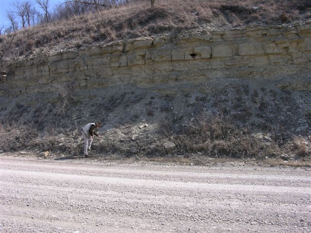 color photo of control point