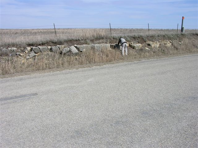 color photo of control point