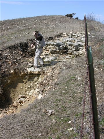 color photo of control point