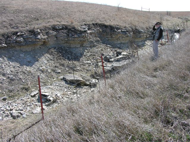 color photo of control point