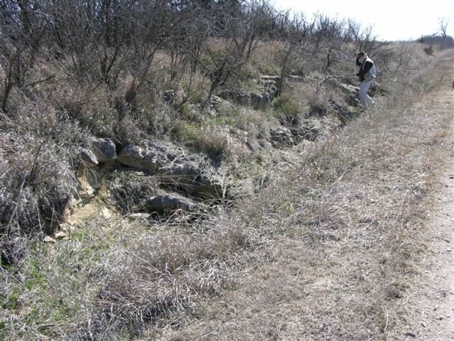 color photo of control point