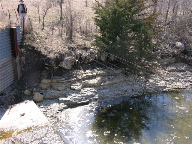 color photo of control point