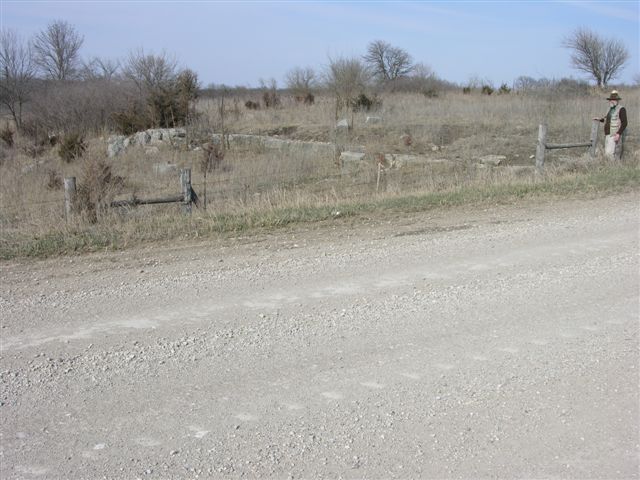 color photo of control point