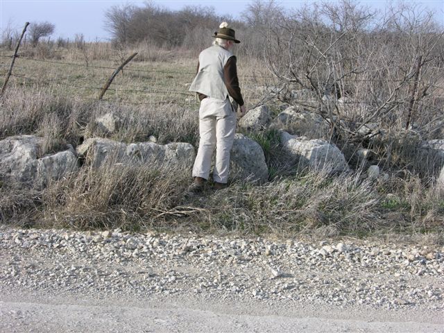 color photo of control point