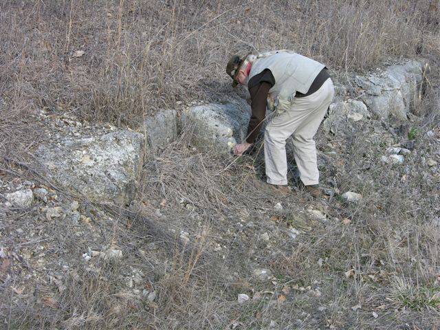 color photo of control point