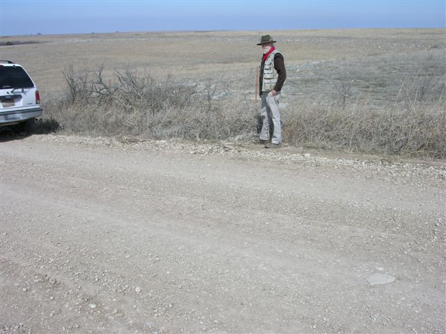 color photo of control point