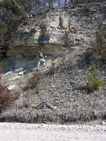 color photo of control point