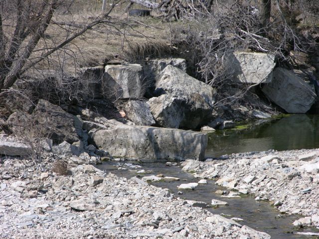 color photo of control point