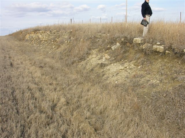 color photo of control point