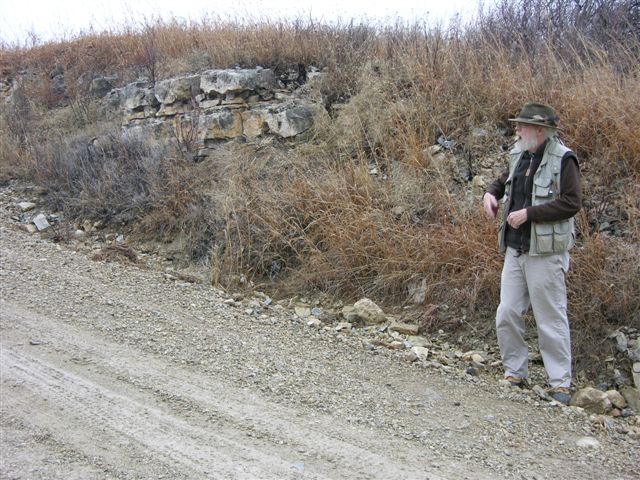 color photo of control point