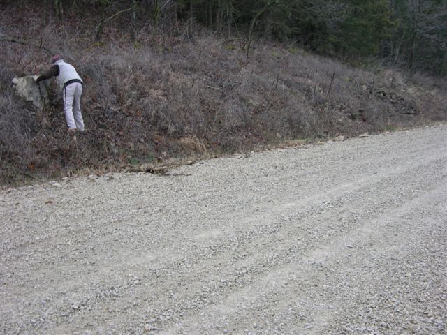 color photo of control point