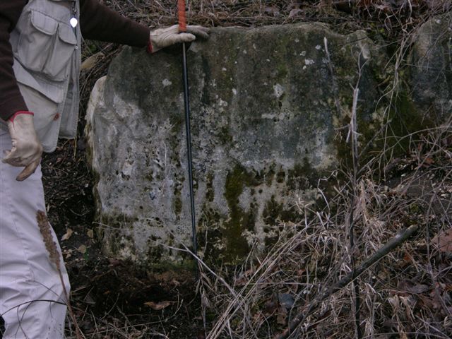 color photo of control point