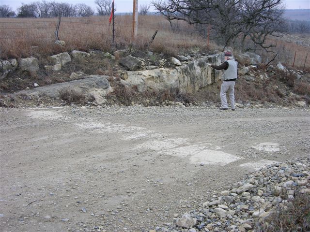 color photo of control point