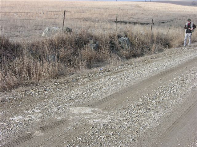 color photo of control point
