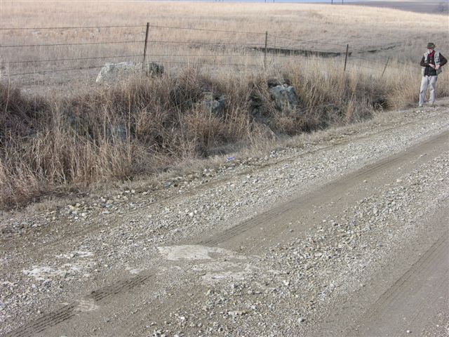 color photo of control point