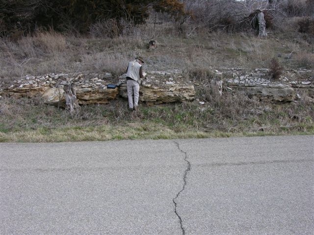 color photo of control point