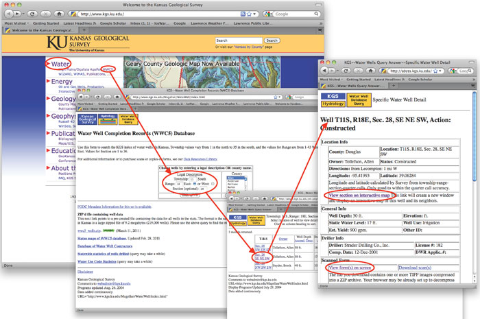 example path through KGS web site